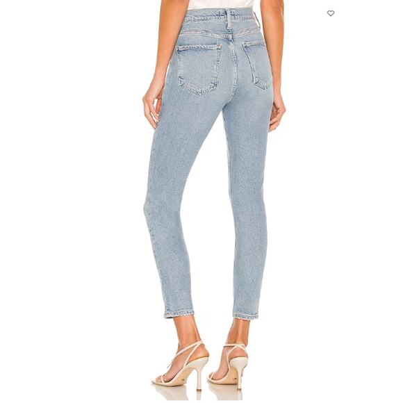 AGOLDE NWT Nico High Rise Slim Fit Denim Jean in Cliffside // 32 - Picture 2 of 14
